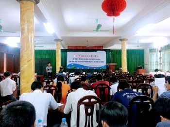 Lớp học an toàn lao động tại Bình Dương